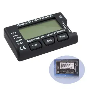 YIXISI Smart Digital Batterie Kapazität Checker, Digital Mini Batterie Kapazitae