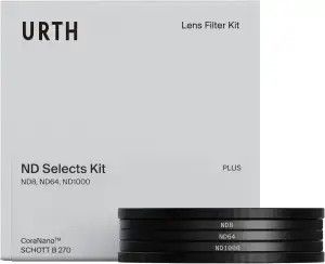 Urth 58 mm ND8, ND64, ND1000 ND Filter Kit (Plus+)