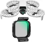 K&F CONCEPT DJI Flip Polfilter CPL Filter Kompatibel mit DJI Flip, CPL-Objektivfilter mit Multi Beschichtung HD Optical Glass Aluminium