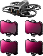 K&F Concept ND/PL Filter Set Kompatibel mit DJI Avata 2, 4 Pack ND8/PL ND16/PL ND32/PL ND64/PL Po...