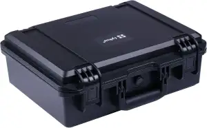 Lykus HC-3810 Wasserdicht Kamerakoffer/Fotokoffer mit anpassbar Rasterschaumstoff, Innengröße 38x...