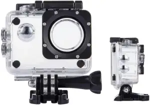 TEKCAM Action Cam Schutzhülle Gehäuse Wasserdicht Hülle fürAKASO EK7000/Apexcam 