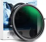 NEEWER 2 in 1 37mm Variable ND Filter ND2-ND32&CPL (Zirkular Polfilter) No X Cross Variabel Graufilter HD optisches Glas 30 lagiges Nano beschichtetes wasserabweisend Kratzfest