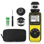 Windmesser Windmessgerät, Handheld Digitaler Anemometer, Misst Windgeschwindigkeit und Temperatur mit Kompass, Wind Cup Anemometer für HVAC Vents, Surfen, Segeln(LC-881M)