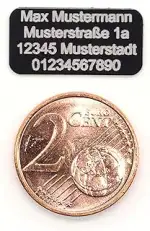 CopterFarm Sicherheitsschild Drohnen Kennzeichnung Plakette Adressgravur Kennzeichen Schild Feuer...