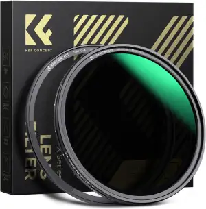 K&F CONCEPT ND Filter 67mm Magnetischer Variabler Graufilter ND8-128 (3-7 Stop) 