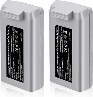 Mini 2 Series/4K Akku 2er-Pack 2400 mAh Kapazität intelligenter Ersatzakku für D