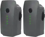 Mavic Pro Akku 2 Stück, 3830mAh 11.4V Intelligent Flight Ersatzakku für DJI Mavic Pro Platinum, 31Mins Max Flight Time Akku für DJI Mavic Pro Alpine White Drone (Nicht für Mavic 2 geeignet)