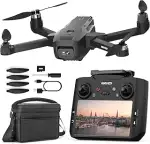 K600GPS Drohne mit 1080P EIS Kamera, 4,5'' FPV Bildschirm, Automatische Rückkehr, Bürstenloser Mo...
