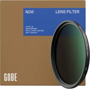 Gobe 72 mm Graufilter ND8 (3 Stop) ND Filter