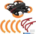 Set aus Aluminiumlegierung Gimbal Stoßstange und TPU Propellerschutz für DJI Avata 2, Anti-Kollis...