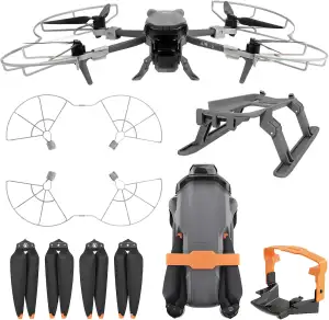 Air 3S Propeller – mit Blattschutz Propellerhalter Propeller Fixierer Faltbaren 