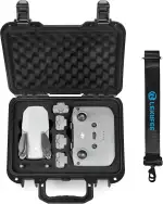 LEKUFEE Kompakte Tragbare wasserdichte Tragetasche Koffer für DJI mini 4K/Mini 2 SE Drohne und Zubehör (Nur Koffer)