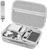 Tasche für DJI Mini 3/Mini3 Pro/Mini 4 Pro Fly More Combo Drohne Aufbewahrungstasche, Wasserdicht Reisetasche Tragetasche für DJI RC Controller und Anderem Zubehör, für Drohne Schutz