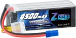 Zeee 6S Lipo Akku 22,2V 100C 4500mAh RC Batterie Softcase mit EC5 Stecker für RC Flugzeug Hubschrauber RC Auto LKW Panzer Drohne Racing Hobby