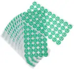 1000 Stück Qc Passed Aufkleber Rund Selbstklebend Qualitätstest Etiketten für Lager und Produktprüfung Praktische Klebepunkte für Qualitätskontrolle und Warenkennzeichnung