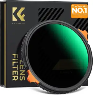 K&F CONCEPT Nano-X True Color ND Filter 72mm Polfilter&ND2-ND32（1-5 Blendenstufe