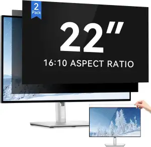 IPROKKO 2 Stück 22 Zoll Computer Sichtschutzfolie for 16:10 Monitor, Abnehmbarer