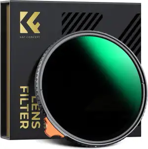 K&F CONCEPT Nano-X 72mm ND Filter Variabler Graufilter ND2-400 (1-9 Stop) Vario 