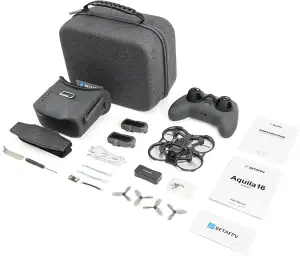 BETAFPV Aquila16 FPV-Kit mit LiteRadio 2 SE-Sender für Simulator, VR03-Brille mi