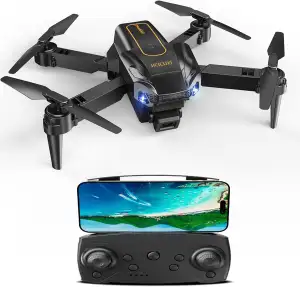 Drohne mit Kamera 4K für Anfänger, Kinder & Erwachsene, Mini Drohne mit WiFi, 2 
