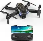 Drohne mit Kamera 4K für Anfänger, Kinder & Erwachsene, Mini Drohne mit WiFi, 2 Akkus für lange F...