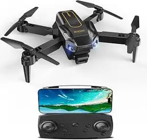 Drohne mit Kamera 4K für Anfänger, Kinder & Erwachsene, Mini Drohne mit WiFi, 2 Akkus für lange F...