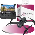 Profi GPS-Drohne mit 4K-Kamera, faltbar, 360° Hindernis-Erkennung, Live View App, 6 Achsen Gyroskop, Brushless Motor, Optical Flow