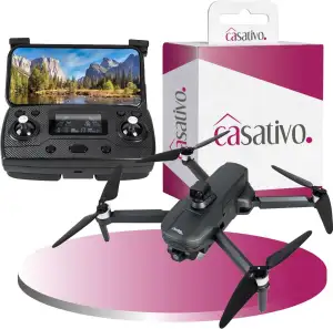 Profi GPS-Drohne mit 4K-Kamera, faltbar, 360° Hindernis-Erkennung, Live View App