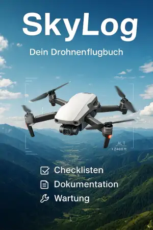 SkyLog: Dein Drohnen-Flugbuch. Übersichtliche Dokumentation all deiner UAS-Flüge