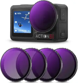 K&F CONCEPT ND Filtersets, Push-in Filter ND8, ND16, ND32, ND64 Filter kompatibe