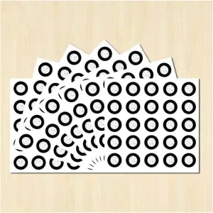 3D-Scanpunkte, 3D-Scan Markierungspunkte 8 mm 16 und 10 20 Messpunkte Identifizi