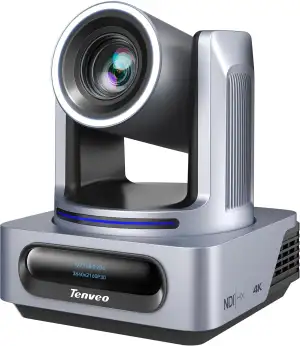 Tenveo 4K PTZ-Kamera mit NDI, AI-Auto-Tracking, 20-Fach Optischer Zoom, 3G-SDI U
