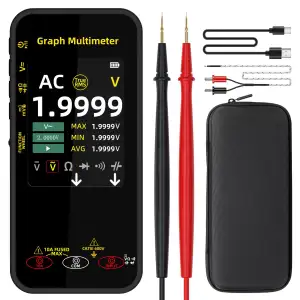 BSIDE S500 Digital Multimeter 20000 Counts Grafisches Multimeter TRMS 1000V 10A 