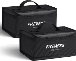 Lipo Safe Bag, Feuerfeste Box für Akkus, Akku Tasche Feuerfest, Pouch Fassungsve