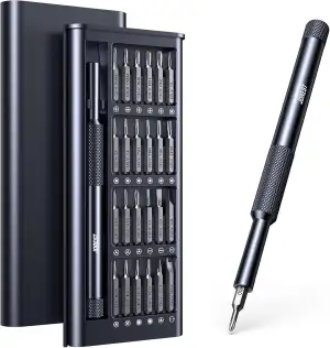 JOREST 25 in 1 Feinmechaniker Schraubendreher Set, Pocket Tragbares Mini Werkzeu