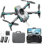 Drohne mit Kamera 4K, Mini Drohne mit Kamera und GPS, Bürstenloser Motor, Hochauflösende Fotos un...