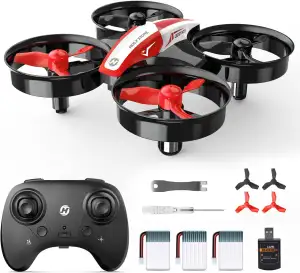 Holy Stone HS210 Mini Drohne für Kinder Anfänger,RC Quadcopter mit 3 Akkus Lange
