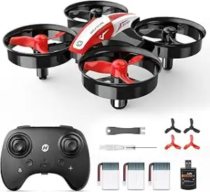 Holy Stone HS210 Mini Drohne für Kinder Anfänger,RC Quadcopter mit 3 Akkus Lange Flugzeit,Automat...