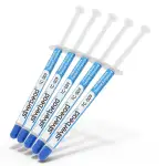 Wärmeleitpaste [5 Stück] Hochleistungs Thermische Thermal Paste Grease Compound TC-009 | für alle CPU Kühler PC GPU LED SMD IC Heatsink Kühlkörper Wasserkühlung Notebook & Laptop PS4