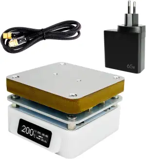 T55 Lötstation, Mini-Heizplatte, PCB SMD, Vorwärmlötstation, 25 V, 95 W, Nacharb