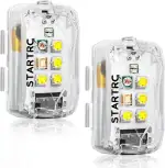 STARTRC Strobe Drone Light,Anti-Kollisionslicht,LED Drohne Blitzlicht Für FAA-Drohnen-Nachtflüge,led Blitzer Für DJI Avata 2, Mini 4 Pro,Air 3,Mavie 3,Mini 2 SE Und Alle RC-Drohnen Zubehör (2 Stück)