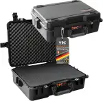 YPC Xplorer Case XL – 53cm x 40cm x 18cm Outdoor Case, Fotokoffer Schaumstoff wasserdicht, Kamera Koffer Hardcase, Transportkoffer für Drohne, stapelbar