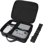 ProCase Eva Tragetasche für DJI Mini 4K / DJI 2/2 SE/Mini 2 Fly More Combo Drohne und Zubehör Schutzhülle Carrying Case mit Schultergurt -Schwarz