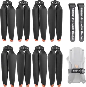 8 Stück 9453F Propeller für Mavic 3, Leicht geräuscharm stabiler Schnellspanner 