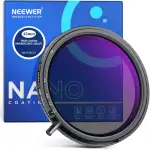 NEEWER 43mm True Colors Variabler ND Filter ND2-ND32 & CPL, 2 in 1 einstellbare Neutraldichte und Zirkulare Polarisationsfilter, mehrfach beschichtetes HD Optisches Glas Zubehör/Aluminiumrahmen