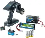 Carson 500500091 RC-Reflex Pro 3 Elektro Set, 14 Jahre to 99 Jahre, Weiß