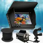 Fischfinder, Fish Finder Kamera IP65 Wasserdicht Unterwasser Kamera mit 5 Zoll IPS Display 8000mAh Akku 30m Kabel 220° Weitwinkel Nachtsicht für Meeresangeln Fluss Angeln Eisfischen