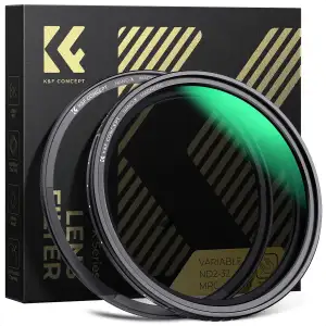 K&F CONCEPT ND Filter 49mm Magnetischer Variabler Graufilter ND2-32 (1-5 Stop) N