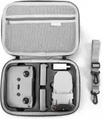 Mini 4K Tasche, tragbare Aufbewahrungstasche, kompakte Reisetasche für DJI Mini 2 SE Drohne und Controller-Zubehör mit Tragegurt und Propellerhalterungen